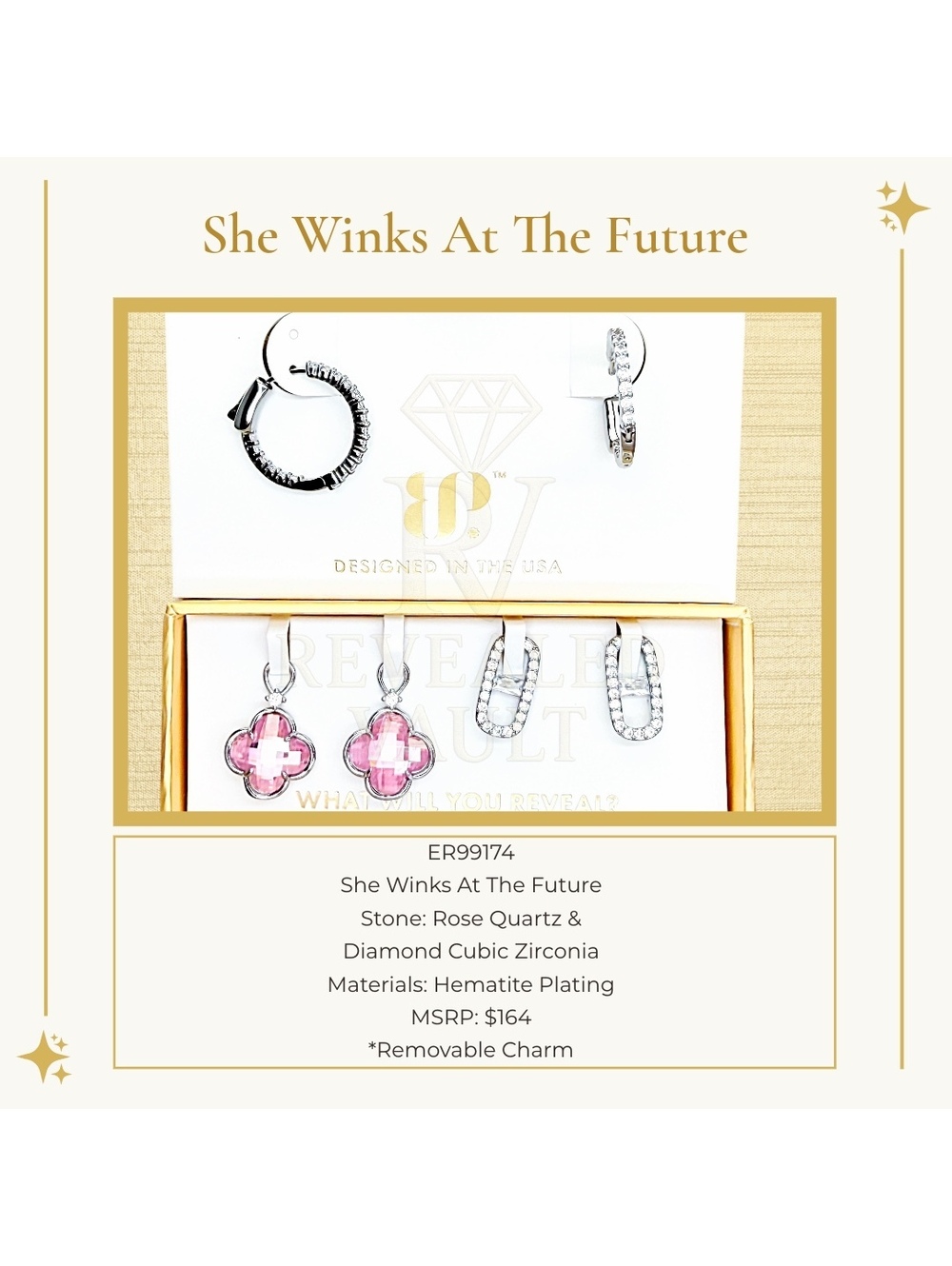 She Winks At The Future - Charming Hoops